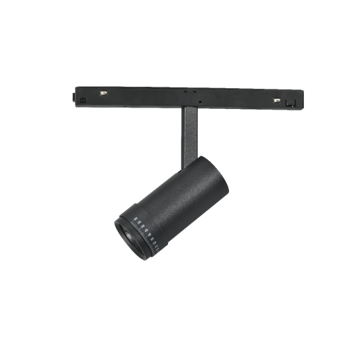 Трековый магнитный светильник iLedex Vision ZOOM 4822-020-D47-10W-10/60DG-3000K-BK