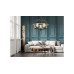 Подвесная люстра Lumina Deco Monterey LDP 1141-5 BK+MD