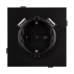 Механизм розетки с USB зарядкой Arlight SCT-TENDO-MUAA-PL-BK (230V, 16A) 054083