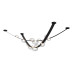 Подвесной светодиодный светильник Crystal Lux Bosque SP7 L3000 Black/Transparent