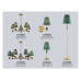 Настольная лампа Ambrella Light High Light Classic LH75057