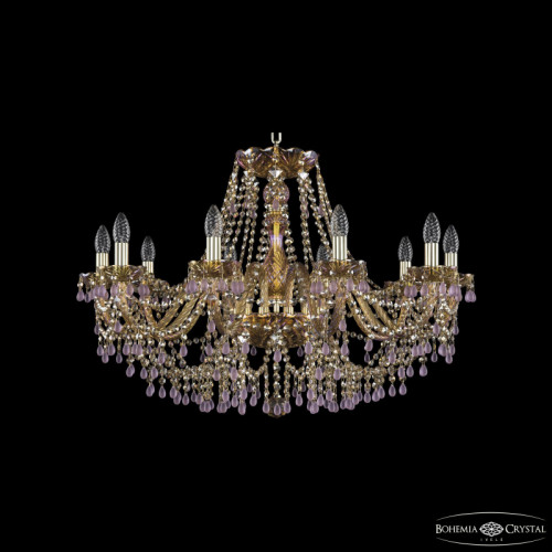 Подвесная люстра Bohemia Ivele Crystal 1410/10/300 G V7010 M777
