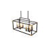 Подвесная люстра Lumina Deco Waldorf LDP 1140-8 BK+MD