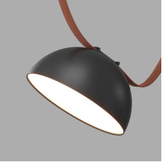 Трековый однофазный светильник Denkirs Belty flow DK5660-BK