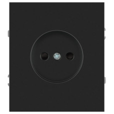 Розетка Эра Arktik 16-2106-05 без заземления 2P 16А-250В антрацит Б0071677