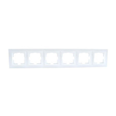 Рамка на 6 постов Mono Electric Despina белый 102-190000-166