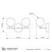 Бра Lumina Deco Marsiada LDW 6033-2 GD