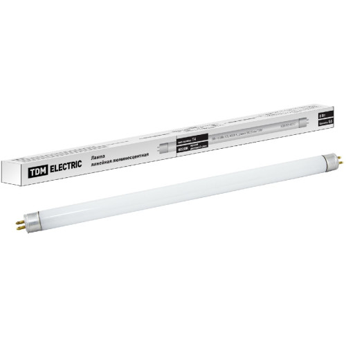 Лампа люминесцентная TDM Electric G5 8W 4000K белая SQ0355-0017