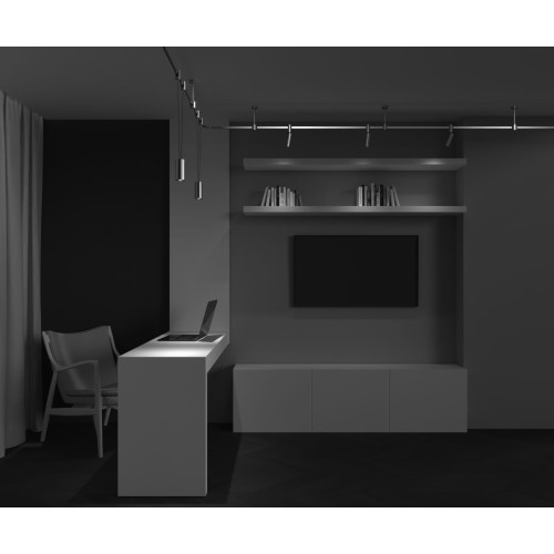 Трековый магнитный светильник Maytoni Technical Focus Led Flarity TR157-1-12W3K-PT