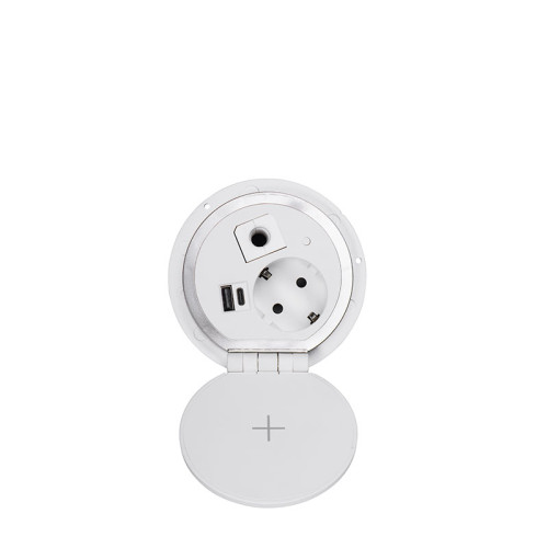 Блок розеток 51 (1 секция и 2 USB) Mebax 00-00000827