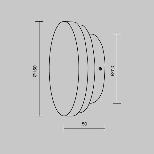 Настенный светильник Maytoni Basic Texture MOD461WL-L5BK