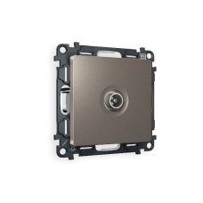 Комплект механизма TV розетки оконечной 50-870 MHz 1dB Ambrella Volt Alfa MA643010