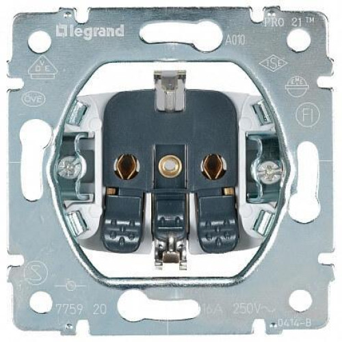 Розетка 2К+3 Legrand Galea Life 16A 250V с/з безвинтовой зажим 775920