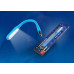 Переносной светодиодный фонарь (UL-00000251) Uniel Usb-зарядка 170х15 260 лм TLD-541 Blue