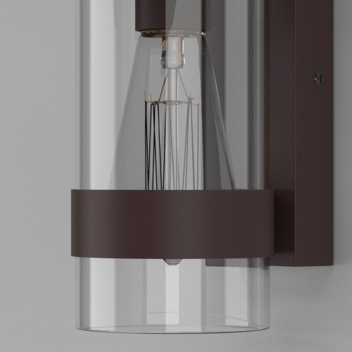 Уличный настенный светильни Elektrostandard Falcon 35167/D темно-коричневый4690389195273 a063466