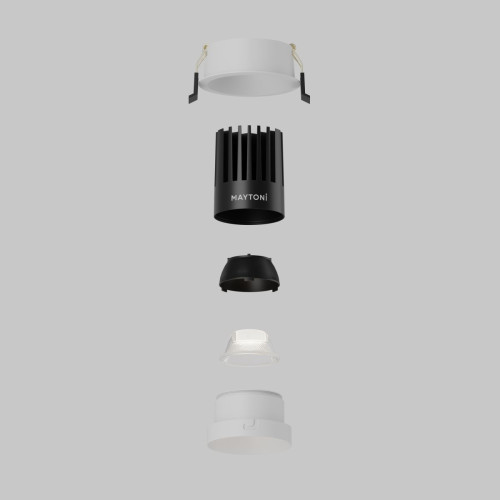 Встраиваемый светильник Maytoni Dip DL117-15W-4K-W
