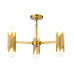 Подвесная люстра Elstead Lighting MARVELE6-AB-OPAL