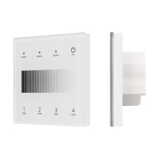 Сенсорная панель Arlight SMART-DALI-301-11-4G-3SC-DT6 Белая (230V, встраиваемая, 2.4G) (IARL, IP20 Пластик) 060790