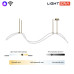 Потолочная люстра Lightera Nyasa LE117L-120GB WIFI
