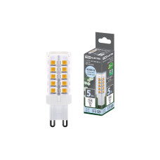 Лампа светодиодная TDM Electric G9 5W 4000K прозрачная SQ0340-0223