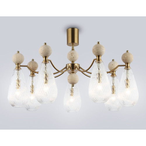 Люстра на штанге Ambrella Light High Light Ceramo Modern LH53287