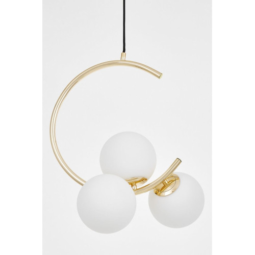 Подвесная люстра Lumina Deco Bonio LDP 7031-3 F.GD