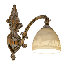 Бра Bohemia Ivele Crystal Verona 7209B14/1/175 GW P1 D Horse