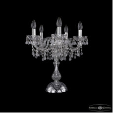 Настольная лампа Bohemia Ivele Crystal 1410L/5/141-47 Ni V0300