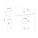 Трековый однофазный светильник Ambrella Light Track System GL6875