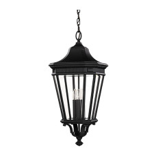 Уличный подвесной светильник Feiss Cotswold Lane FE-COTSLN8-L-BK