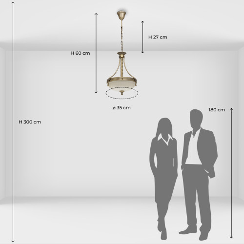 Подвесной светильник MW-Light Афродита 317010303