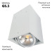 Потолочный светильник Arte Lamp Cardani A5936PL-1WH