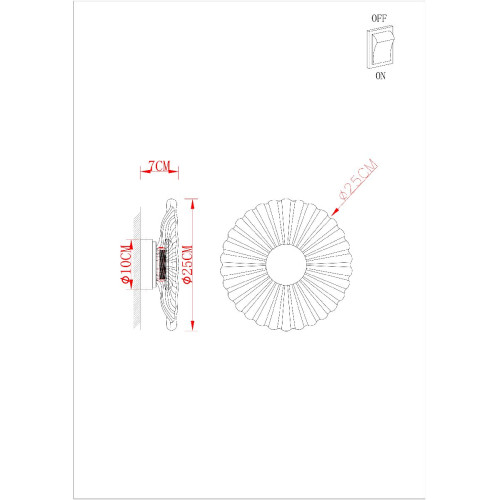 Настенный светильник Arte Lamp Cherish A2097AP-12GO
