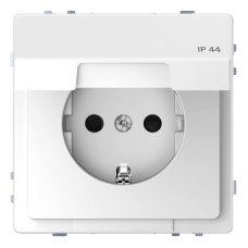 Розетка Schneider Electric Merten D-Life 16A с/з и крышкой MTN2314-6035