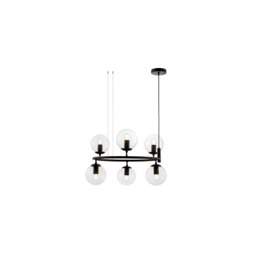 Подвесная люстра Lumina Deco Ceredo LDP 6034-6 RND BK