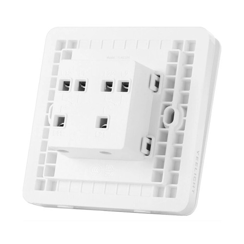 Умный настенный двухклавишный проводной выключатель Yeelight Flex Switch (two gang)