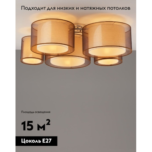Потолочный светильник Moderli Room V10624-5C