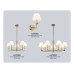 Люстра на штанге Ambrella Light High Light Classic LH75162