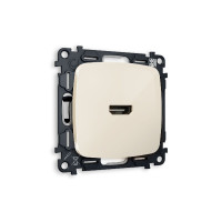 Комплект механизма розетки HDMI 2.0 40V/500mA 2.0GHz 5-18Gbit/s Ambrella Volt Omega MO314010