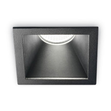 Встраиваемый светодиодный светильник Ideal Lux Game Square Black Black 192383