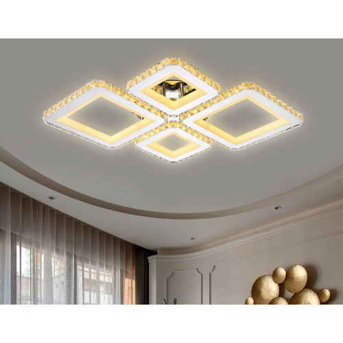 Потолочный светодиодный светильник Ambrella Light Acrylica FA1726