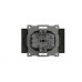 Розетка двухместная без заземления ELBI Zena Vega 609-011100-908