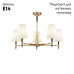 Подвесная люстра Maytoni Zaragoza H001CL-05BS