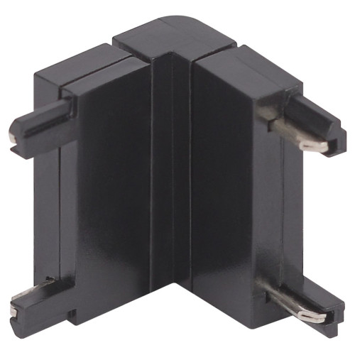 Коннектор  угловой внутренний для тонкого магнитного шинопровода Эра TRM-S5-CCW BK