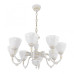 Подвесная люстра Arte Milano 347837/8 WT+G