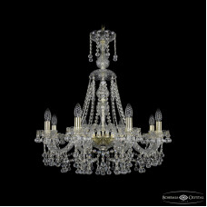 Подвесная люстра Bohemia Ivele Crystal 1409/8/240/XL-75 G