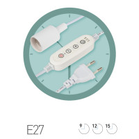 Светильник для растений Эра FITO-Time Holder E27 3 м Б0064279