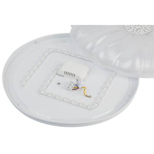 Потолочный светильник ЭРА Классик SPB-6 Muze 48W-5K WH+CH 5000К Б0070187