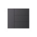 Накладка панели Arlight KNX-23-4G-SUF Dark Grey (Backlightless) 052879