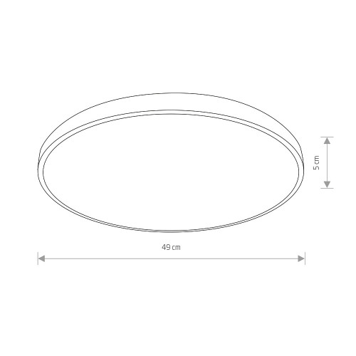 Потолочный cветильник Nowodvorski Agnes Round Led Pro White 10980